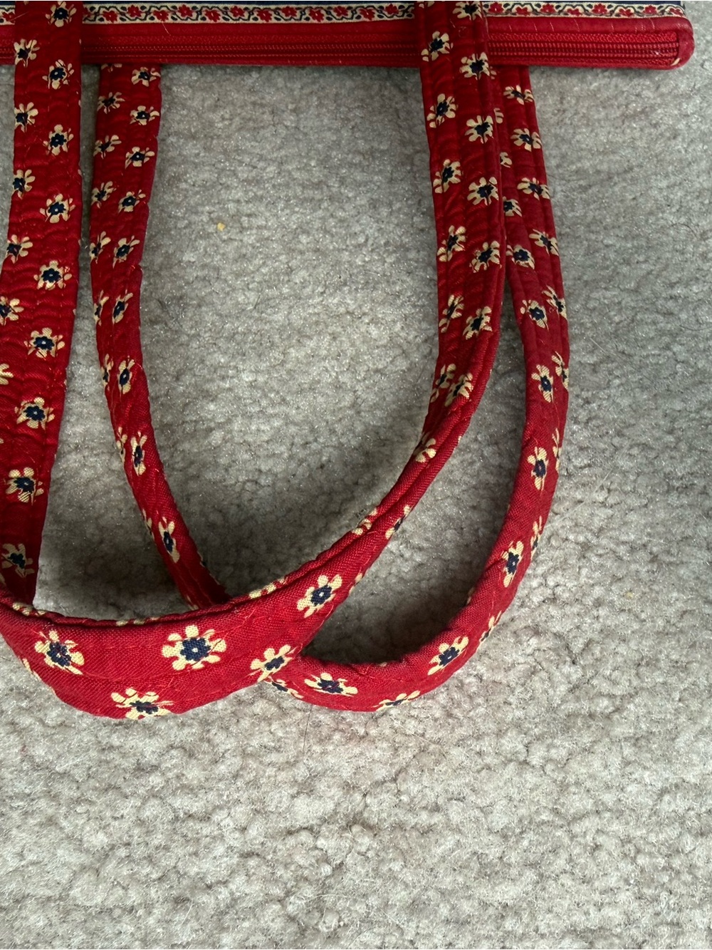 Vintage NWOT Vera Bradley Little Betsy - Americana Red - Picture 5 of 7